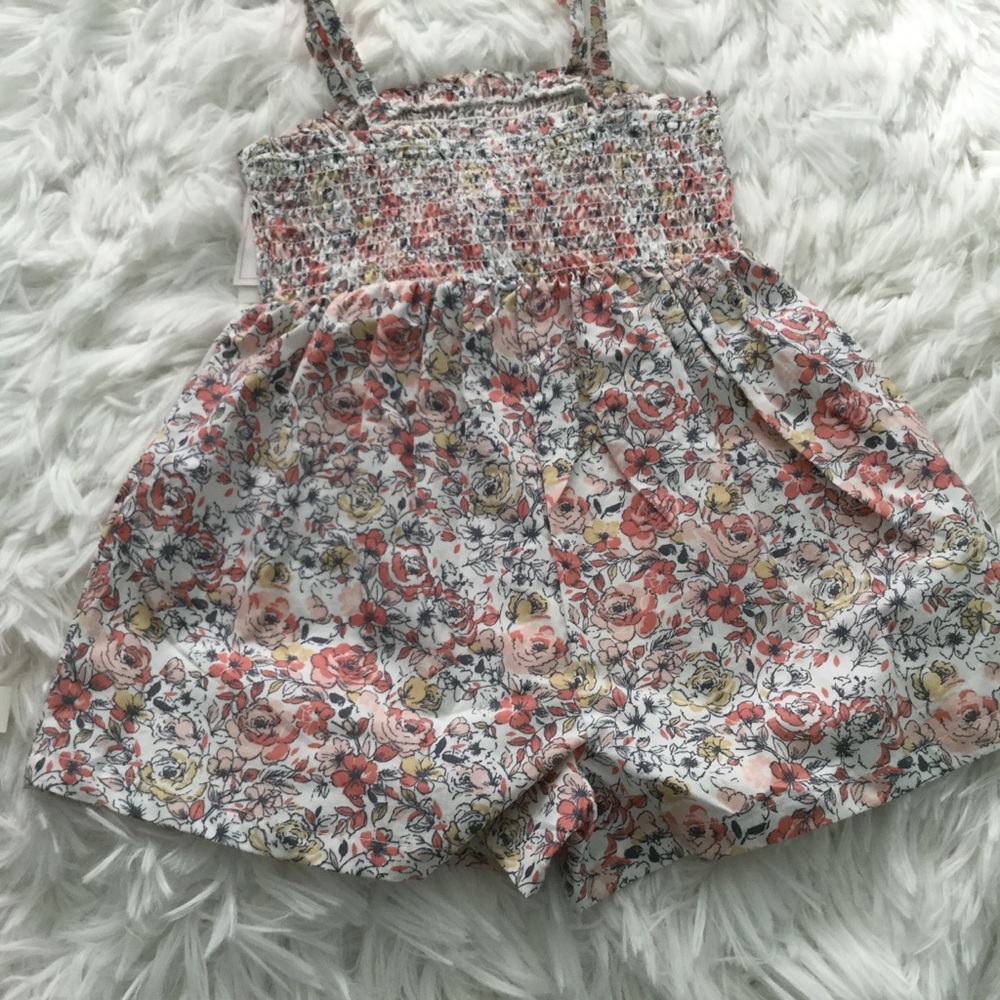 Shabby Chic - Toddler Peach Floral Rumbber - Picture 4 of 5